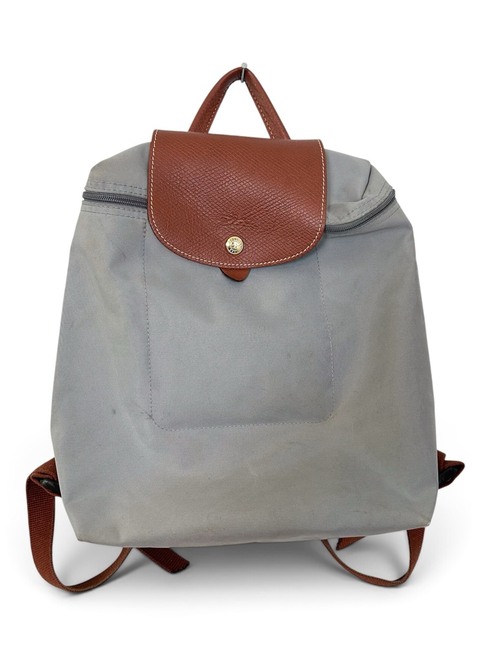 Longchamp Le Pliage Backpack Grey